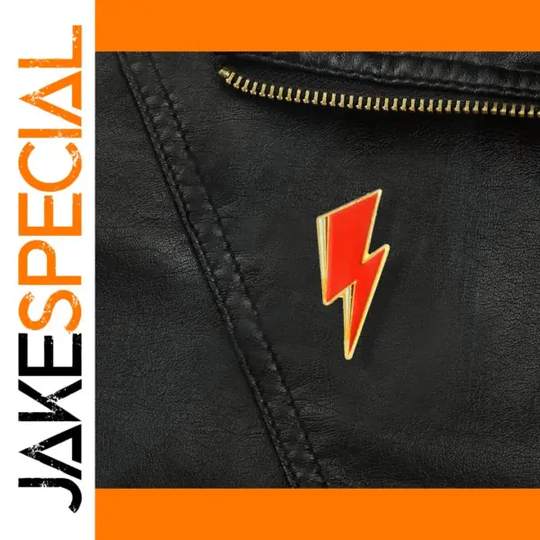 Glam Rock Enamel Pins for Fans