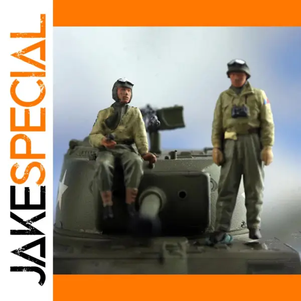 1:72 Resin US Tank Commander Miniature