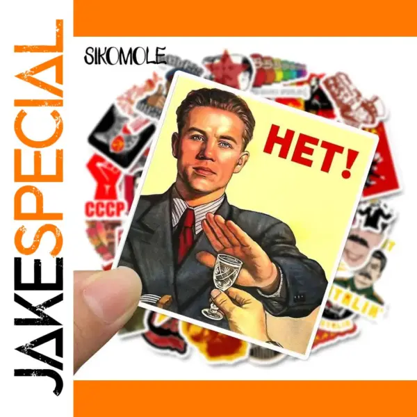 Mixed Soviet Union Stickers Pack (10/30/50pcs)