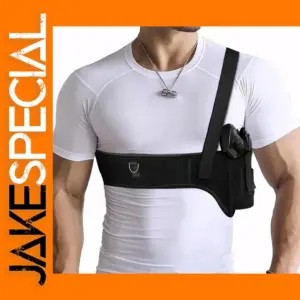 Tactical Gun Holster with Concealed Dive Material