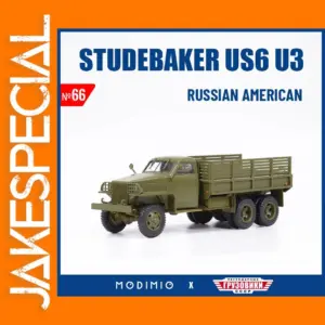 Diecast 1:43 Studebaker US6 U3 Military Truck