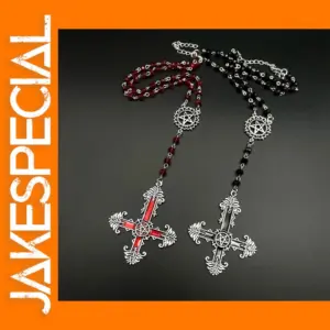 Pentagram Cross Pendant Necklace for All