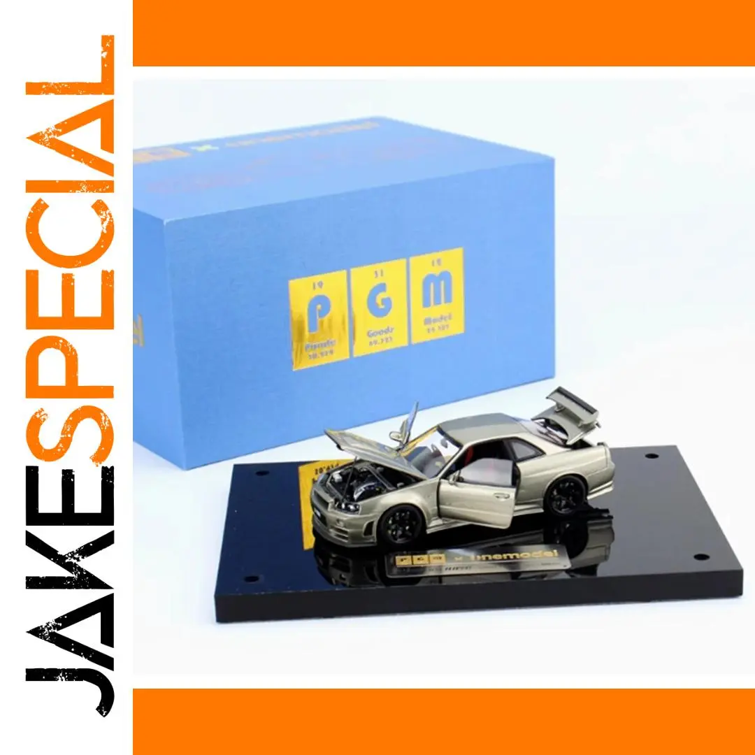 GTR R34 1:43 Alloy Car Model for Display 1 GTR R34 1:43 Alloy Car Model for Display