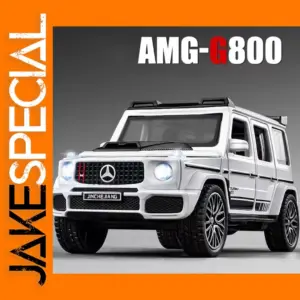 1:32 G800 White Alloy Diecast SUV Model Toy