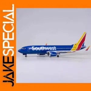 20cm Southwest Airlines B737 Model Airplane