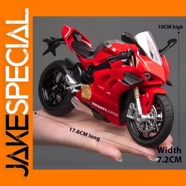 1:12 Ducati Panigale V4S Diecast Motorcycle Model