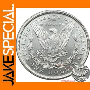 1878 Morgan Silver Plated Replica Coin