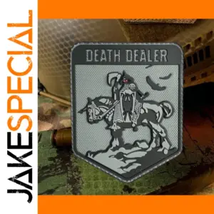 Skull Tactical 3D PVC Badge for Clothing & Gear