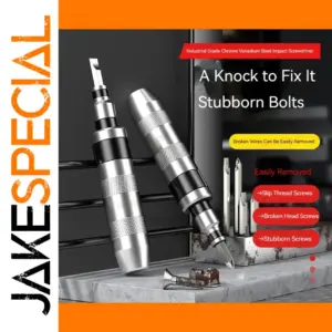 Impact Screwdriver Set for Rusted Fasteners