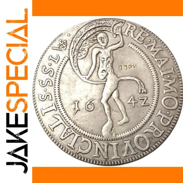 1642 Denmark Silver Plated Copy Coin Replica