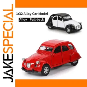 1/32 Scale Pull Back Alloy Classic Car Model