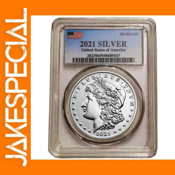 2021 USA Morgan Silver Coin Replica Sealed
