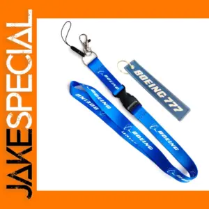 Boeing Aircraft Double Sided Keychain Set