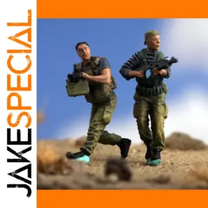 1:72 Resin Chechen Mercenary Scene Accessory