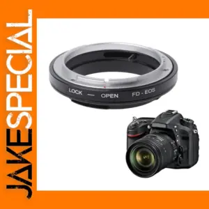 Canon FD to EF EOS Mount Adapter Ring