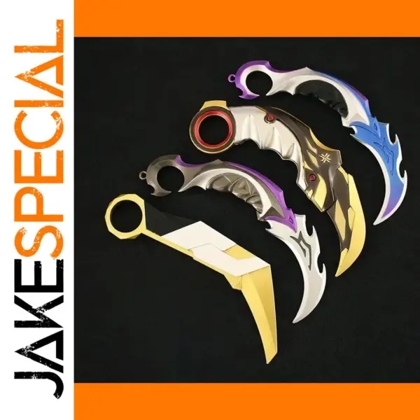 Valorant Karambit Prime Balisong Knife Model