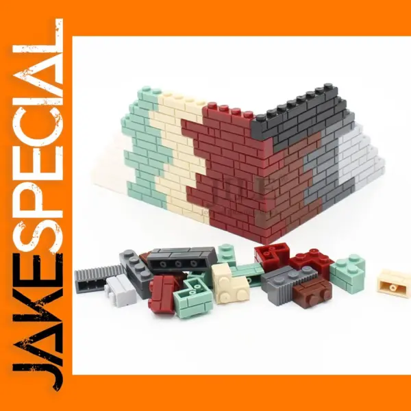 DIY Building Blocks Wall Figures Set