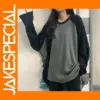 Casual Grey Long Sleeve O Neck T-Shirt