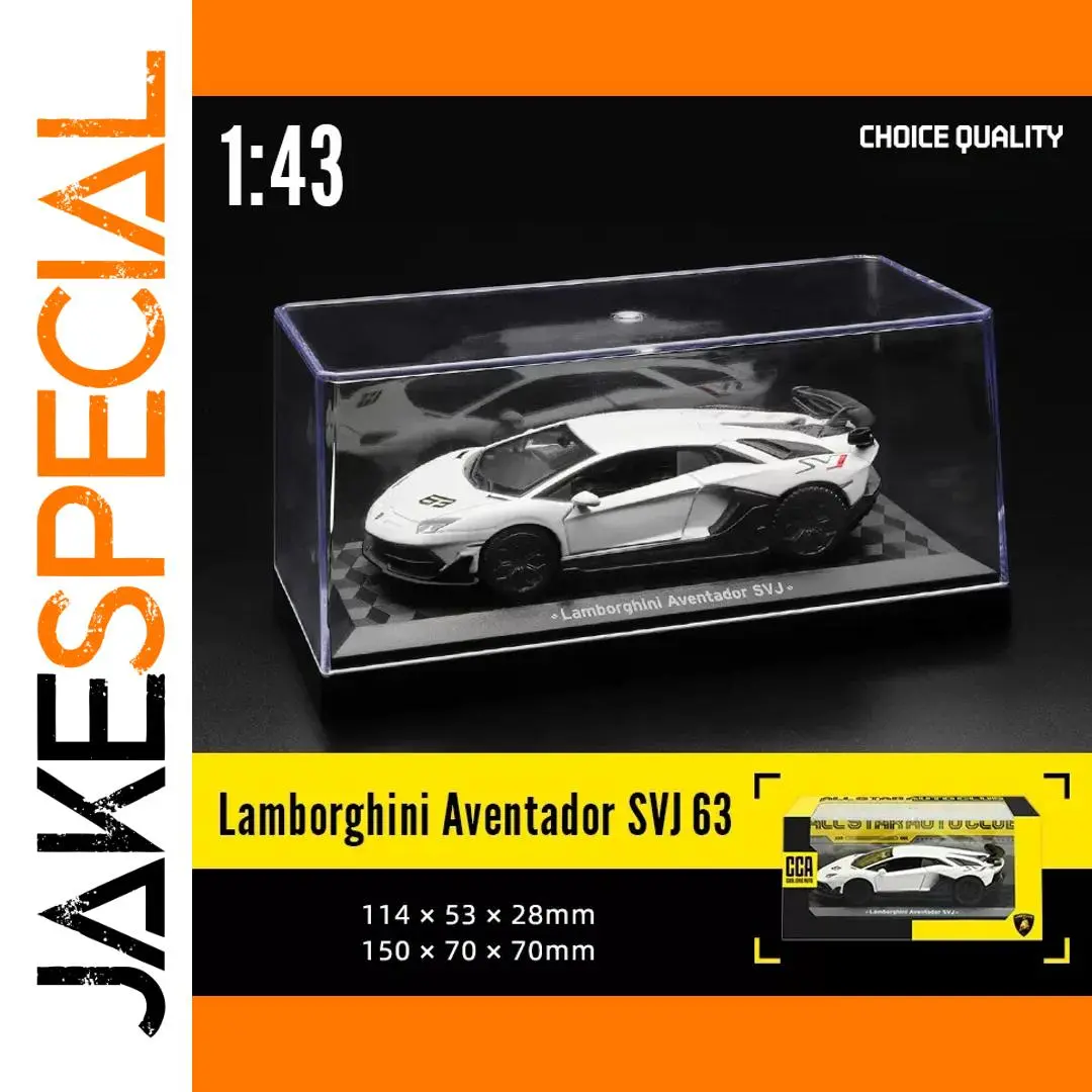 Lamborghini Aventador SVJ 1:43 Scale Model 1 Lamborghini Aventador SVJ 1:43 Scale Model