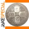 1847 Silver Plated Replica Crown Coin