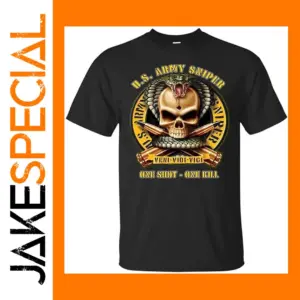 One Shot One Kill US Army Sniper T-Shirt