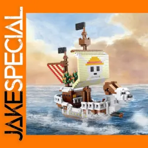 Ocean Pirate Ship 3D Model Building Blocks