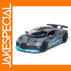 1/32 Bugatti Divo Diecast Model Car with Lights