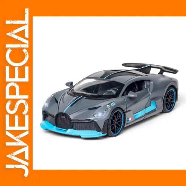 1/32 Bugatti Divo Diecast Model Car with Lights