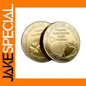 Love Heart Lucky Coin for Prosperity and Happiness