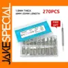 270pcs Watch Spring Bars for Repair and Replacement