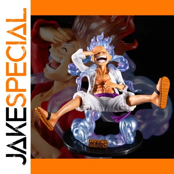 One Piece Luffy Gear 5 Action Figure 19cm