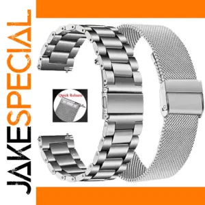 Stainless Steel Watchband for Garmin Venu Models