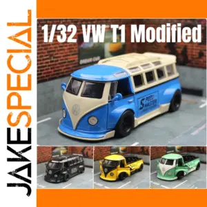 1/36 Volkswagen T1 Samba Minibus Model Car