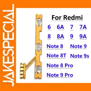 Xiaomi Redmi Note 8 Pro Volume and Power Flex Cable
