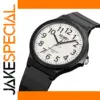 Men's Casual Quartz Watch with TPU Strap
