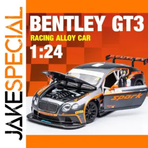 1:24 Bentley Continental GT3 Alloy Diecast Car