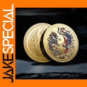 Dragon and Phoenix Commemorative Replica Coin