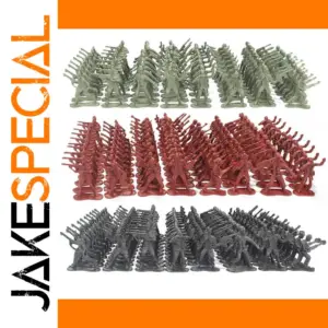 100Pcs Military Plastic Soldier Playset