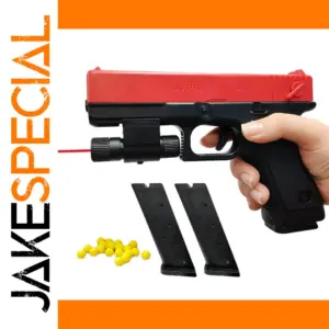 G17 Laser Toy Gun with Foam Bullets