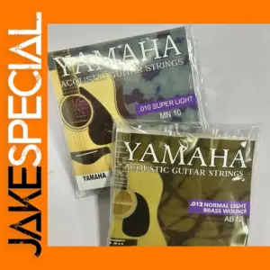 Yamaha AB12 & MN10 Brass Wound Guitar Strings