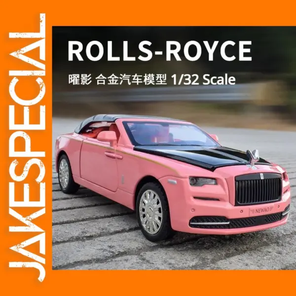 1:32 Scale Diecast Rolls-Royce Dawn Model Car