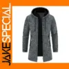 Men's Hooded Zipper Cardigan for Fall/Winter