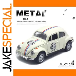 1:32 Volkswagen Beetle Metal Diecast Model