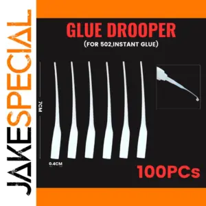 100pcs Super Glue Nozzle Dropper Tips