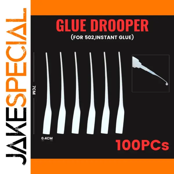 100pcs Super Glue Nozzle Dropper Tips