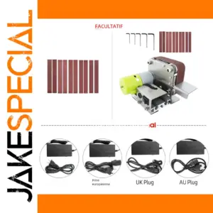 Mini Electric Belt Sander with 10 Belts