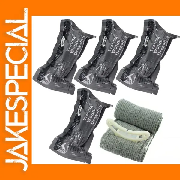 Israeli Bandage 4/6 Inch Tactical Trauma Dressing