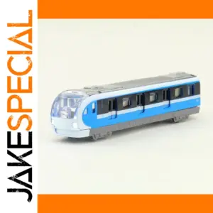 1:87 Alloy Pull Back Subway Train Model