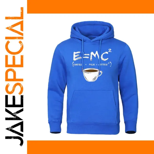 E=MC2 Funny Printed Hoodie for Men