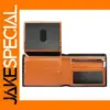 Slim Carbon Fiber RFID Wallet for Men